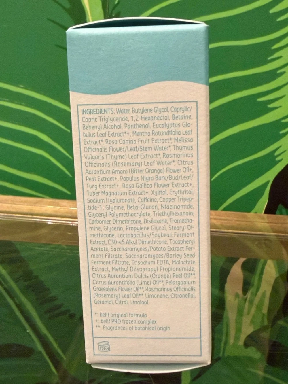 NWT belif Aqua Bomb Frozen Cream 10mL Mini